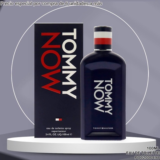 [PO02000498] PERFUME TOMMY NOW TOMMY HILFIGER MEN 100ML EDT